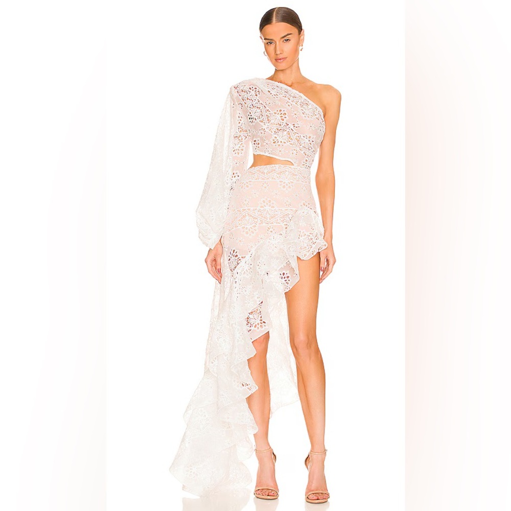 Bronx and Banco White Adele Gown